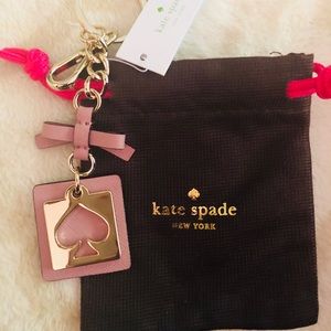 Kate spade key chain fob/purse charm